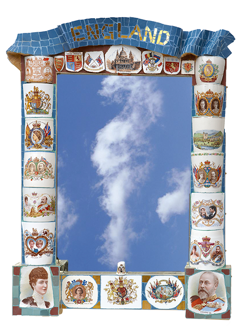 King and Queen Royal Mirror mosaic number 12